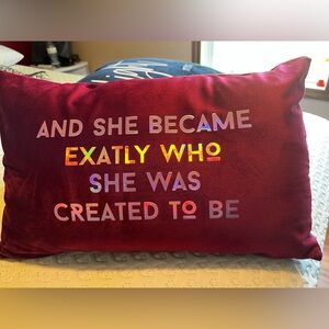 Homemade pillow